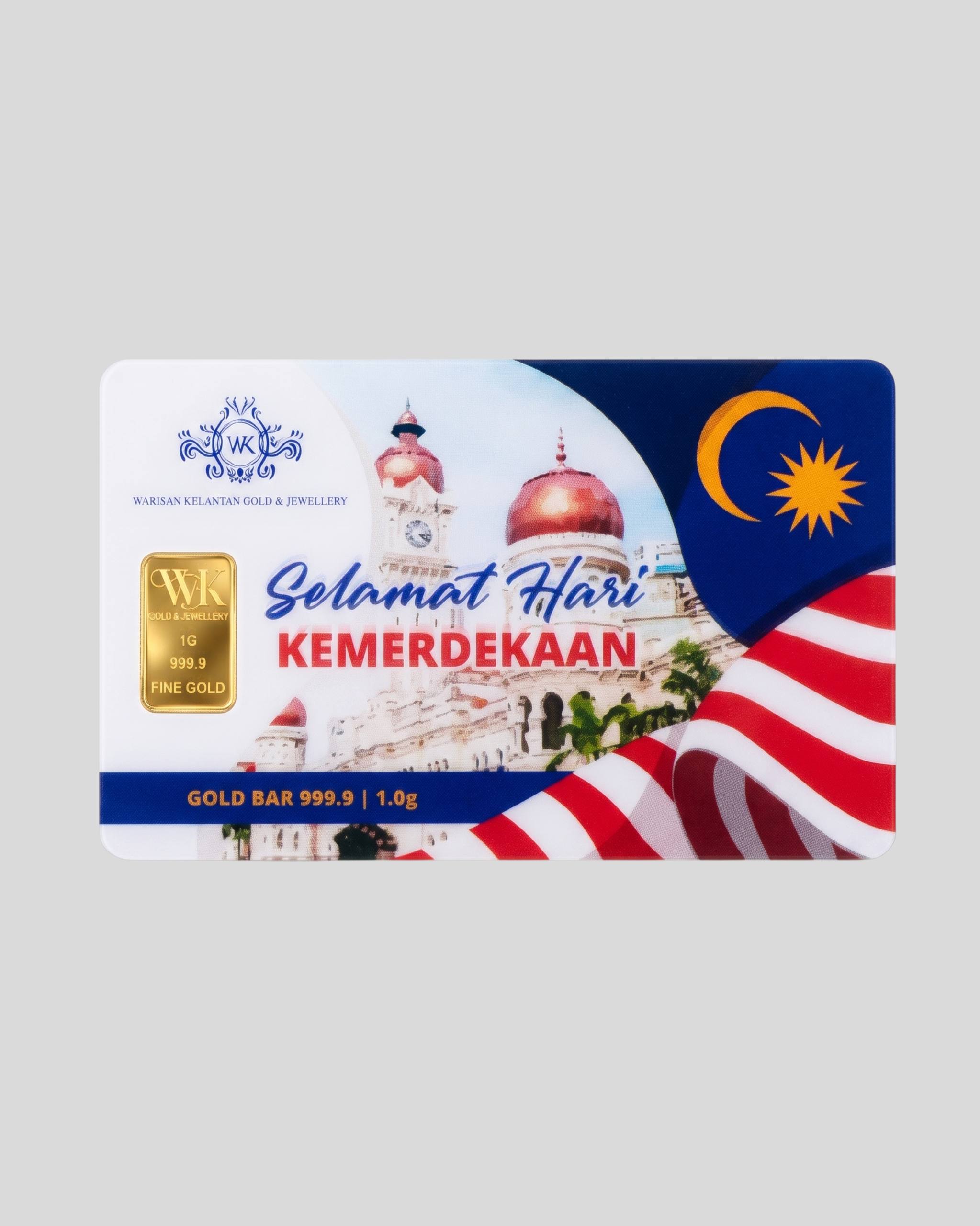 Gold Bar Merdeka (1G)