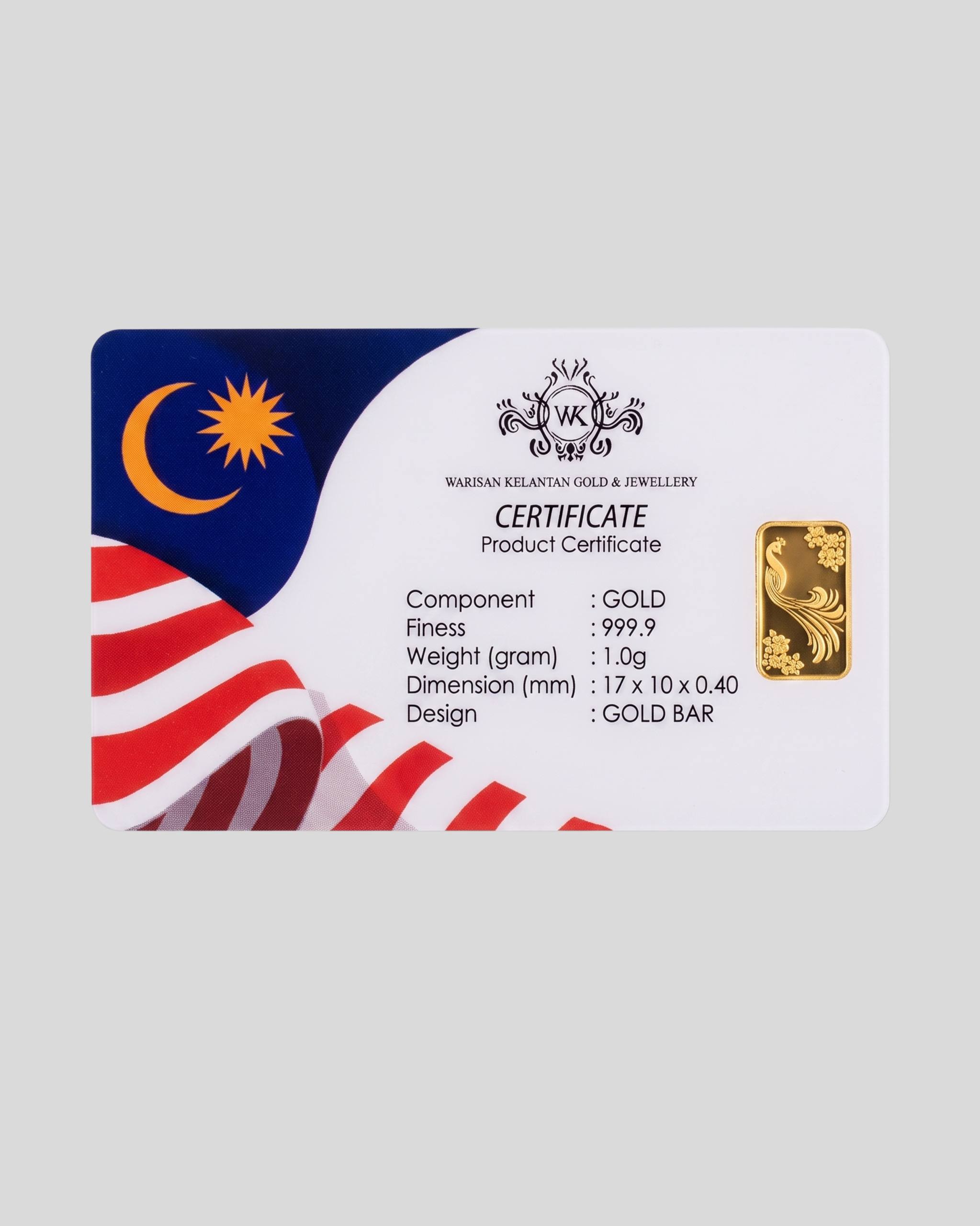 Gold Bar Merdeka (1G) - Image 2