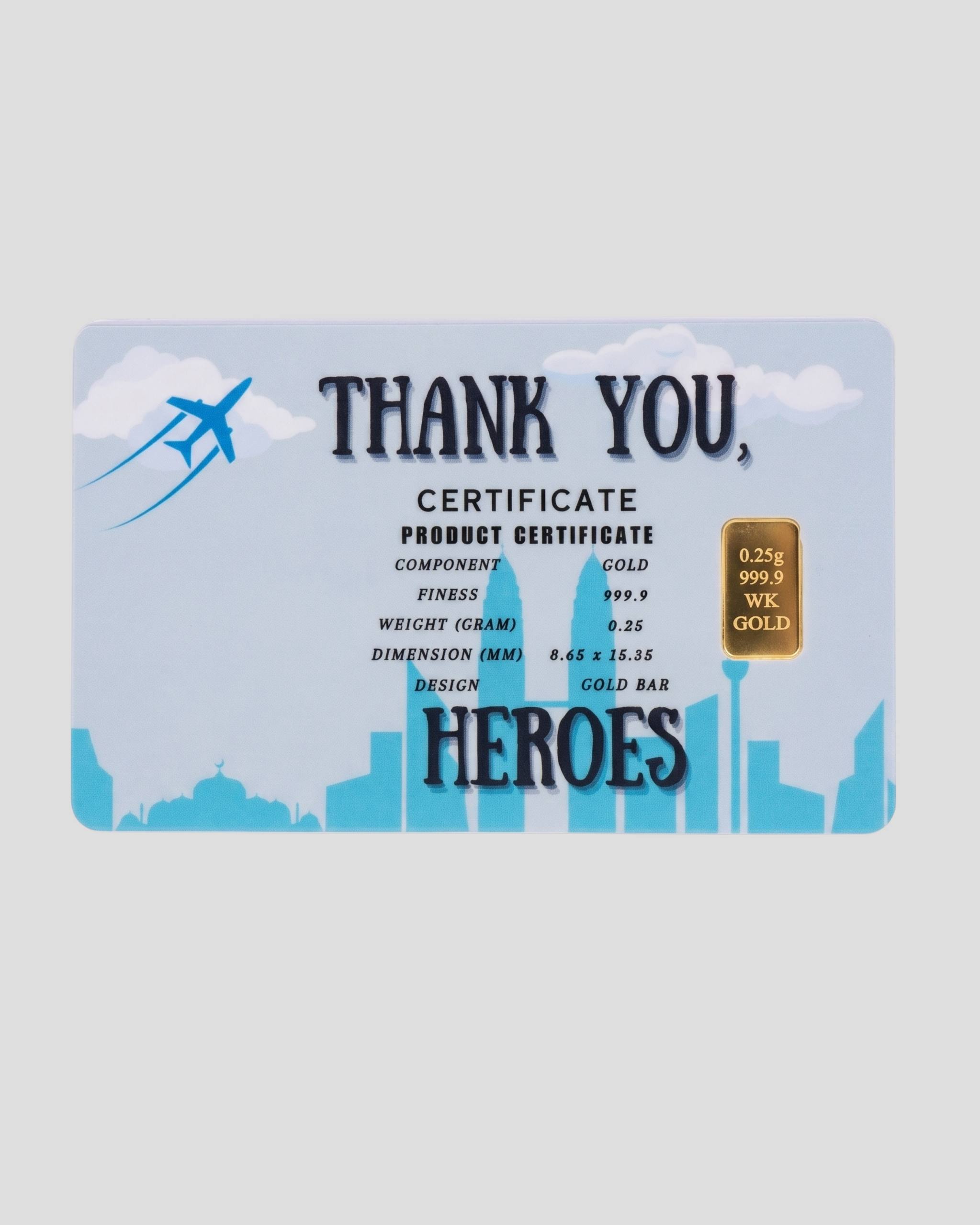 Gold Bar Heroes (0.25G) - Image 2