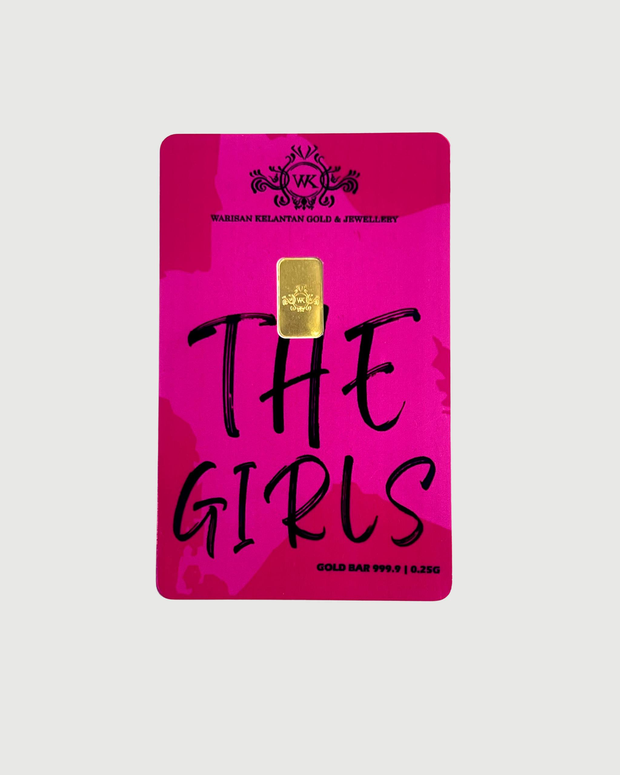 Gold Bar The Girl (0.25G)
