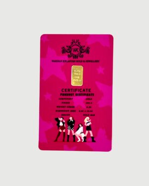 Alternative view of Gold Bar The Girl (0.25G)